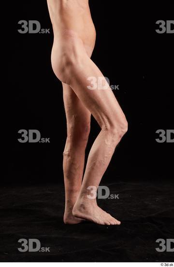 Leg Man White Nude Average Studio photo references