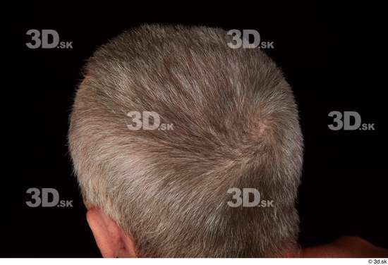 Hair Man White Average Studio photo references