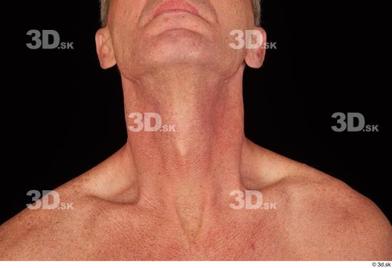 Neck Man White Average Studio photo references