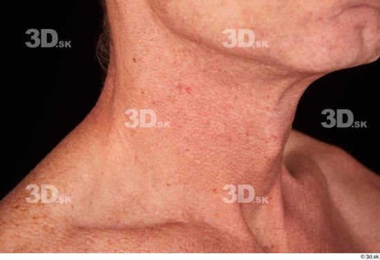 Neck Man White Average Studio photo references