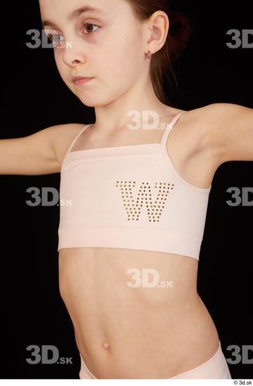 Chest Woman Underwear Slim Studio photo references