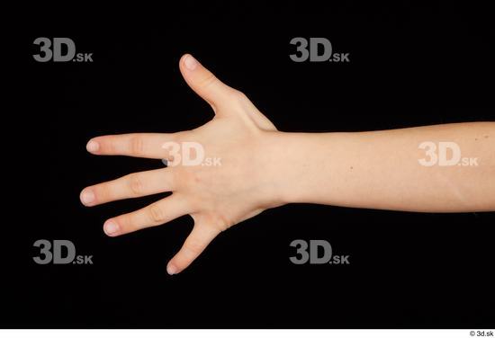 Hand Woman Slim Studio photo references