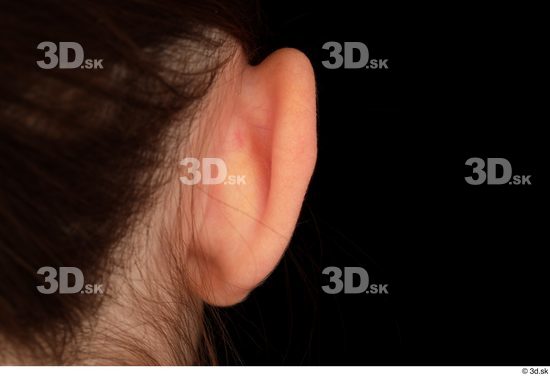 Ear Woman Slim Studio photo references