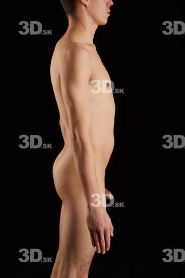 Arm Man White Nude Slim Studio photo references