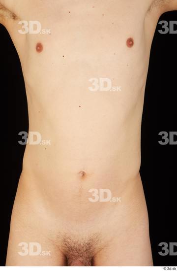 Belly Upper Body Man White Nude Slim Studio photo references