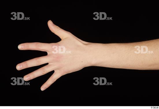 Hand Man White Nude Slim Studio photo references