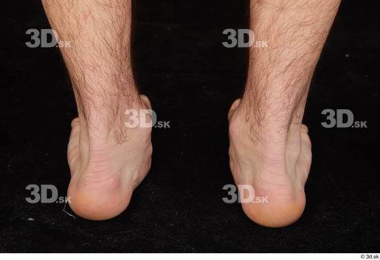 Foot Man White Nude Slim Studio photo references