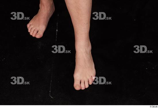 Foot Woman White Nude Chubby Studio photo references