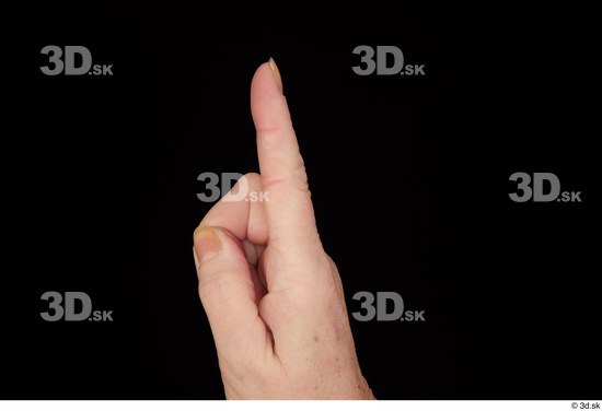 Fingers Woman White Chubby Studio photo references