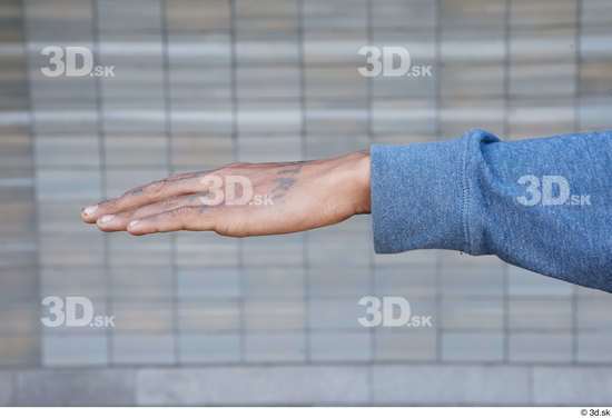 Hand Man White Tattoo Casual Slim Street photo references