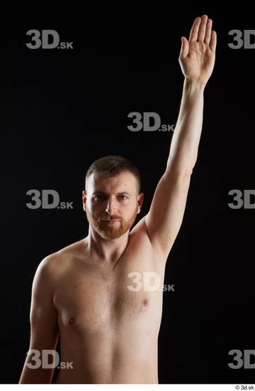 Arm Man White Nude Average Studio photo references