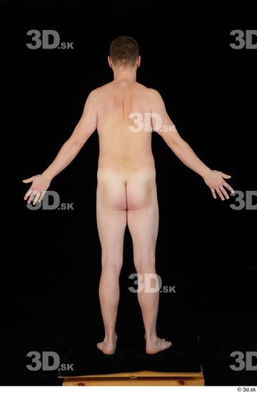 Whole Body Man White Nude Average Standing Studio photo references