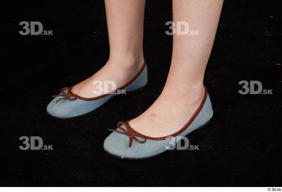Foot Woman Shoes Slim Studio photo references