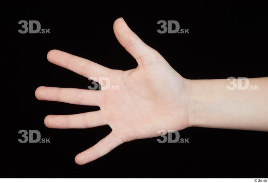 Hand Woman Slim Studio photo references