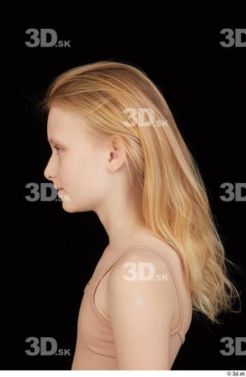 Head Hair Woman Slim Studio photo references