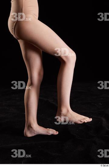 Leg Woman Slim Studio photo references