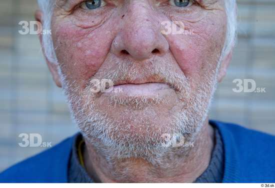 Mouth Man White Casual Average Bearded Street photo references