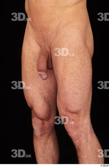 Thigh Man White Nude Muscular Studio photo references