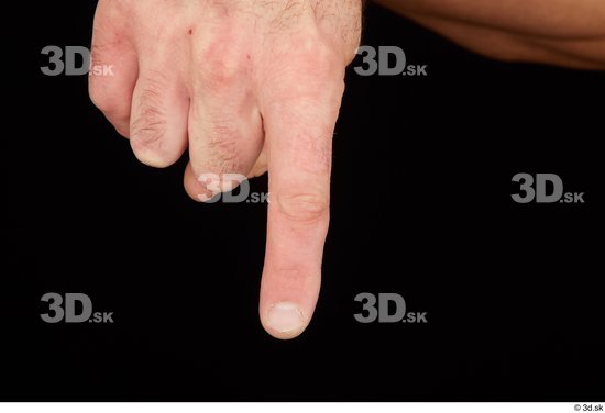 Fingers Man White Muscular Studio photo references