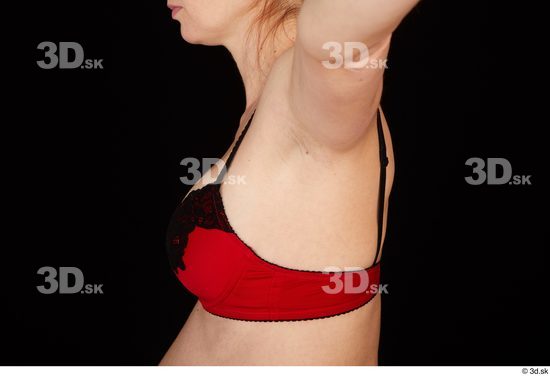 Chest Upper Body Breast Woman White Underwear Bra Pregnant Studio photo references