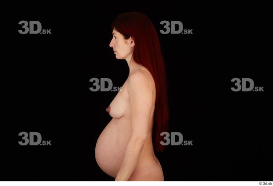 Head Hair Woman White Pregnant Studio photo references