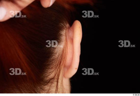 Ear Woman White Pregnant Studio photo references