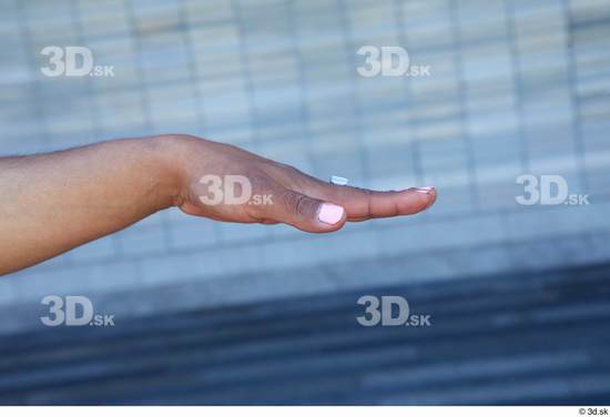 Hand Woman White Casual Slim Street photo references