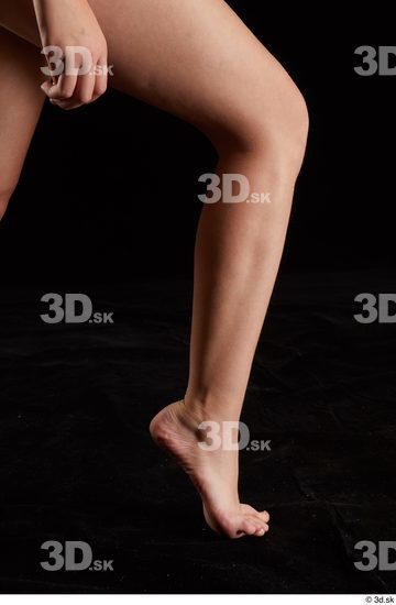 Calf Woman White Average Studio photo references