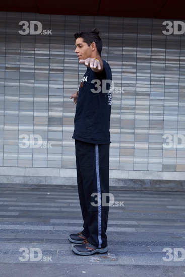 Whole Body Man T poses Casual Average Standing Street photo references