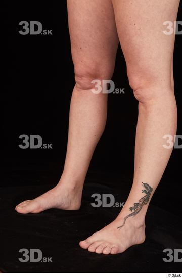 Calf Woman White Nude Chubby Studio photo references