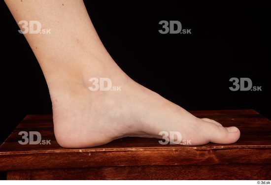 Foot Woman White Nude Chubby Studio photo references