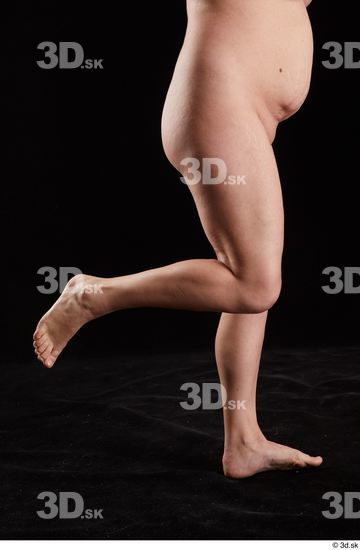 Calf Woman White Nude Chubby Studio photo references