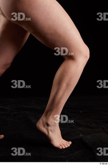 Calf Woman White Nude Chubby Studio photo references