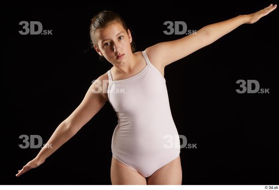 Woman White Average Female Studio Poses