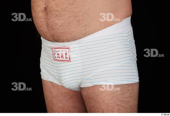 Hips Man Underwear Chubby Studio photo references