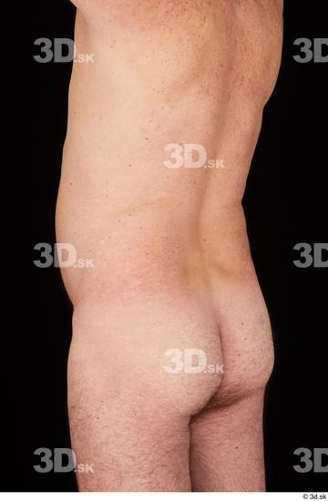 Back Man Nude Chubby Studio photo references