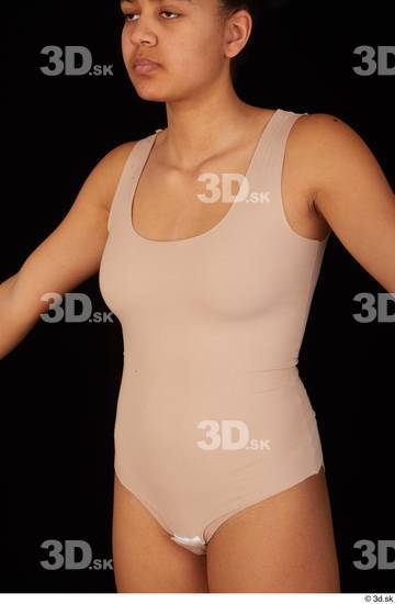 Upper Body Woman Underwear Average Studio photo references