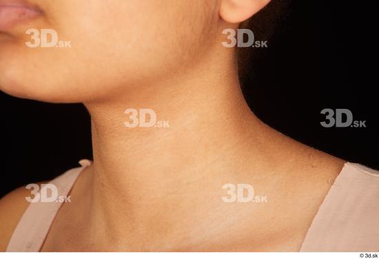 Neck Woman Average Studio photo references