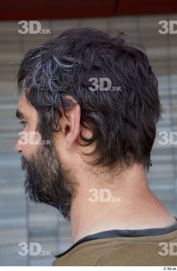 Head Man White Sports Average Bearded Street photo references
