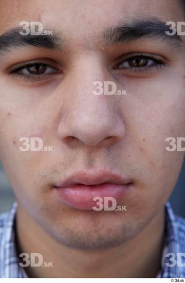 Face Nose Man White Casual Slim Street photo references