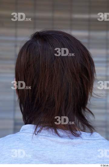 Head Hair Woman White Casual Average Street photo references