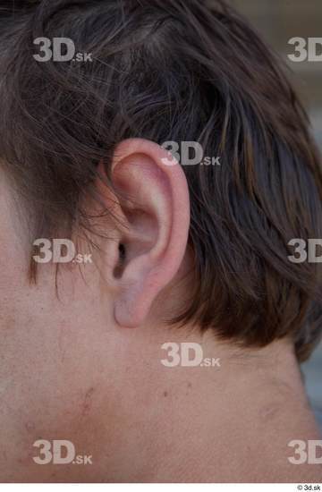 Ear Man White Sports Slim Street photo references