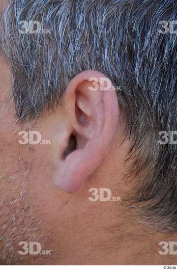 Ear Man White Casual Slim Street photo references