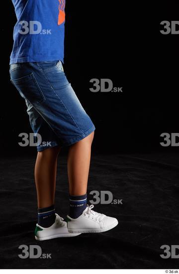 Leg Man Jeans Shorts Slim Studio photo references