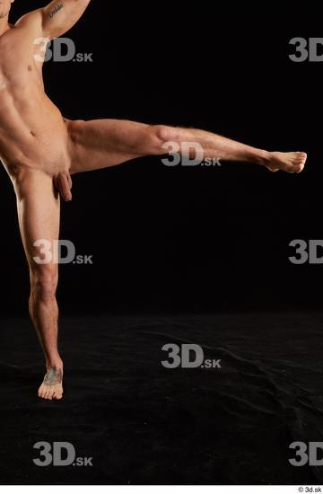 Man White Athletic Male Studio Poses