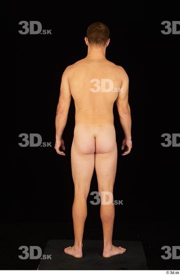 Whole Body Man White Nude Slim Standing Studio photo references