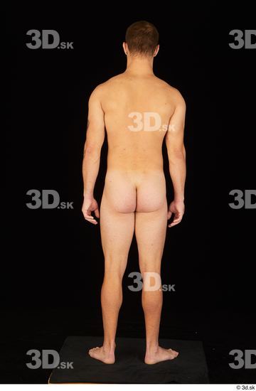 Whole Body Man White Nude Slim Standing Studio photo references