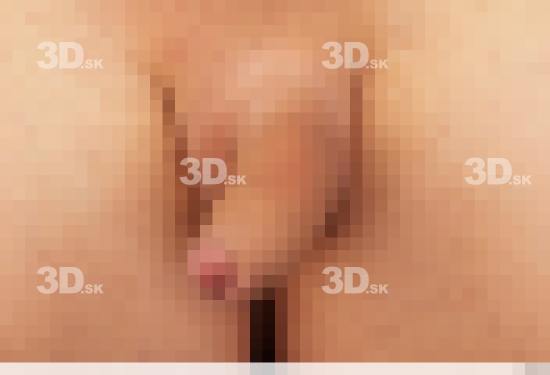 Penis Man White Nude Slim Studio photo references