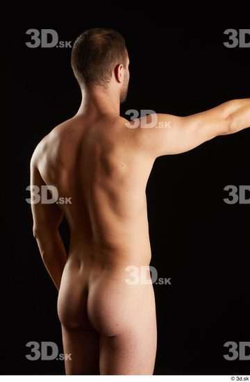 Arm Man White Nude Slim Studio photo references