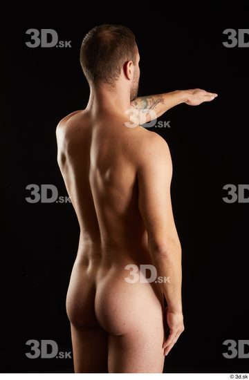 Arm Man White Nude Slim Studio photo references